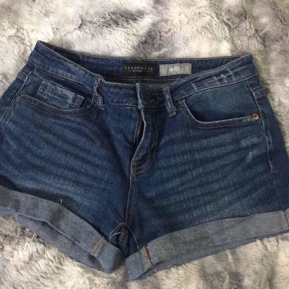 Dark blue Aeropostale shorts